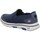 Zapatos Hombre Zapatillas bajas Skechers GO Walk 5 Blanco, Azul marino