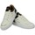 Zapatos Hombre Deportivas Moda Cash Money Tipo Para Hombre Luxury White Black Blanco