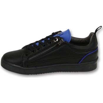 Cash Money Heren Sneakers Maximus Black Blue Multicolor