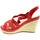 Zapatos Mujer Sandalias Les Petites Bombes Lana rouge Rojo