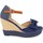 Zapatos Mujer Sandalias Benini A9054 Azul