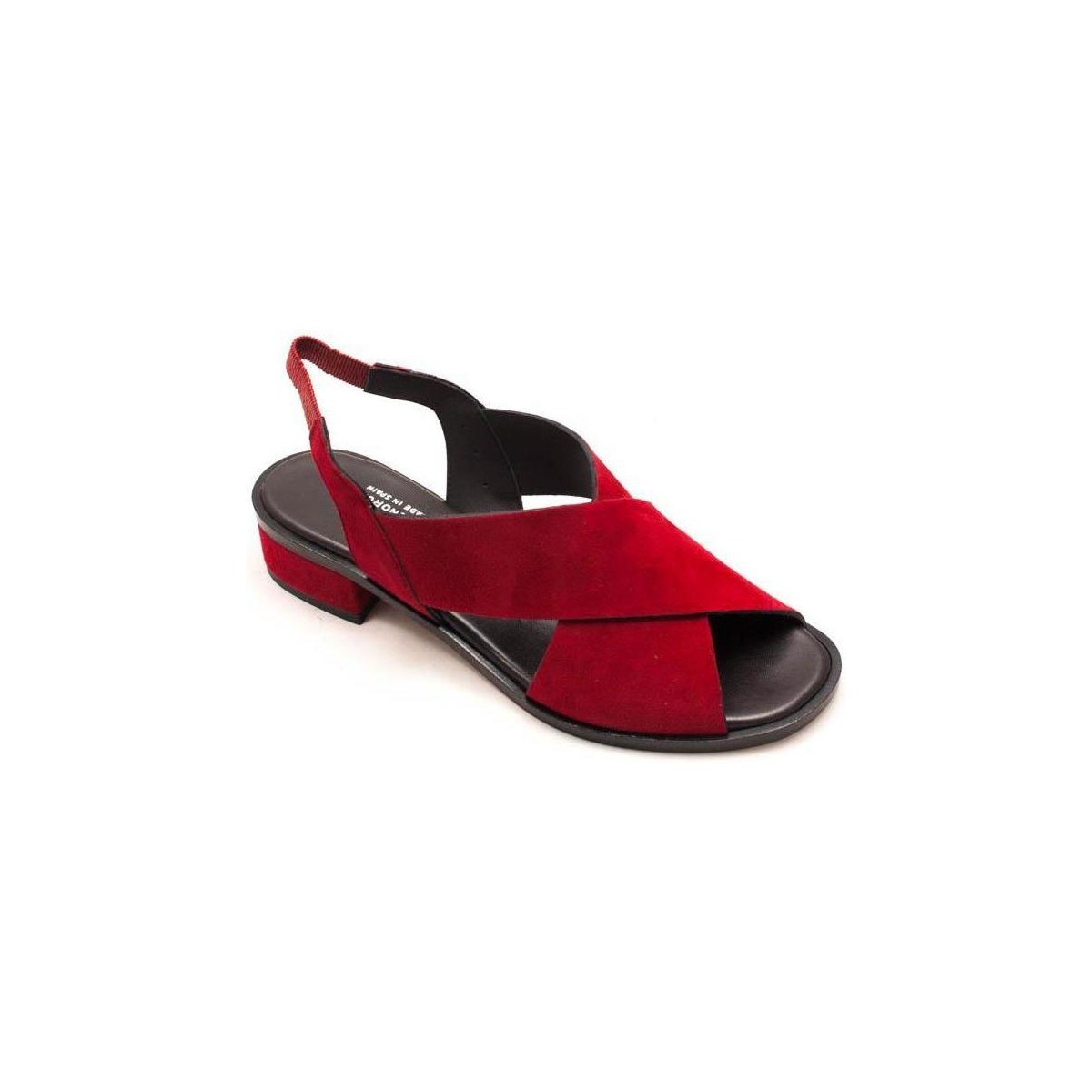 Zapatos Mujer Sandalias Plumers 3180 Rojo