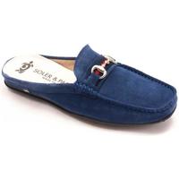 Zapatos Mujer Zuecos (Clogs) Soler & Pastor 297-A01 Azul