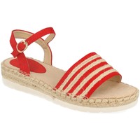 Zapatos Mujer Sandalias Suncolor 9085 Rojo