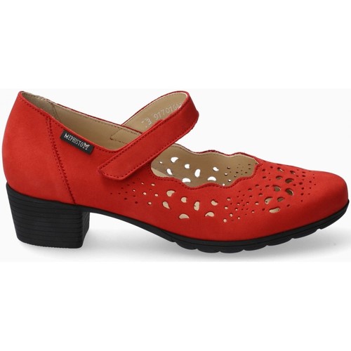 Zapatos Mujer Zapatos de tacón Mephisto IVORA Rojo