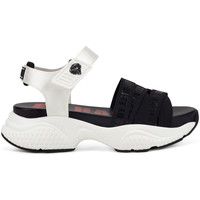 Zapatos Mujer Deportivas Moda Ed Hardy - Overlap sandal black/white Blanco