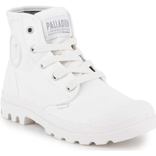 Zapatos Mujer Zapatillas altas Palladium US Pampa HI F 92352-116-M Blanco
