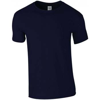 textil Hombre Camisetas manga larga Gildan GD01 Azul