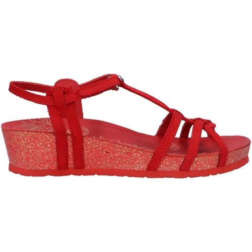 Zapatos Mujer Sandalias Panama Jack CHARO BASICS B1 Rojo