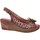 Zapatos Mujer Sandalias Laura Vita Hackeo 11 Rojo