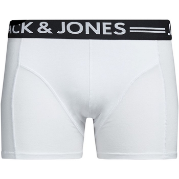 Ropa interior Hombre Boxer Jack & Jones 12075392 JACSENSE TRUNK NOOS WHITE Blanco