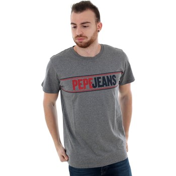 textil Hombre Camisetas manga corta Pepe jeans PM506757 KELIAN - 933 GREY MARL Gris