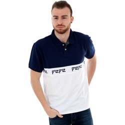 textil Hombre Polos manga corta Pepe jeans PM541220 FIDALL - 802 OPTIC WHITE Blanco