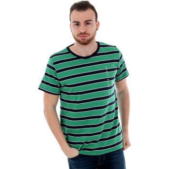 textil Hombre Camisetas manga corta Pepe jeans PM506088 HUBER - 671 WOODS Verde