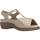 Zapatos Mujer Sandalias Piesanto 200407 Beige