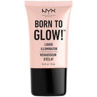 Belleza Mujer Iluminador  Nyx Professional Make Up Born To Glow! Liquid Illuminator sunbeam 