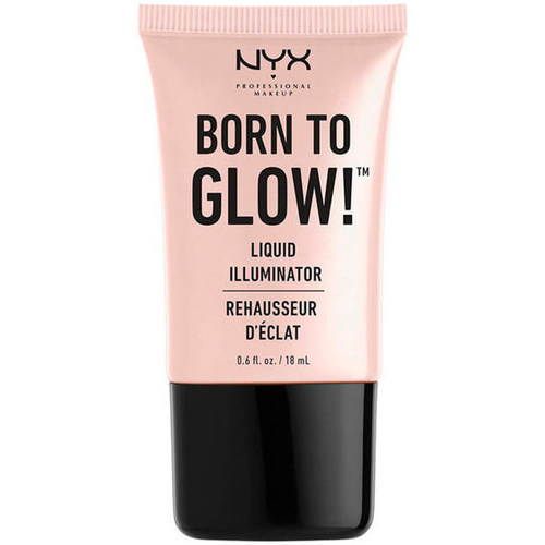 Belleza Iluminador  Nyx Professional Make Up Born To Glow! Liquid Illuminator sunbeam 