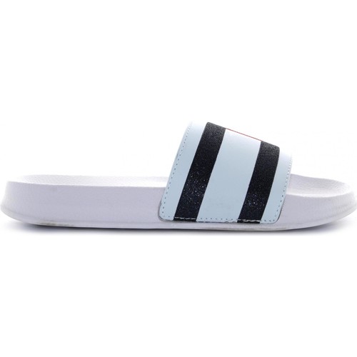 Zapatos Mujer Zuecos (Mules) Tommy Hilfiger T3A0-30675-0813100 Blanco