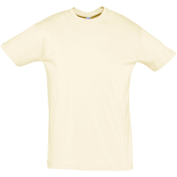 textil Camisetas manga corta Sols REGENT COLORS MEN Beige