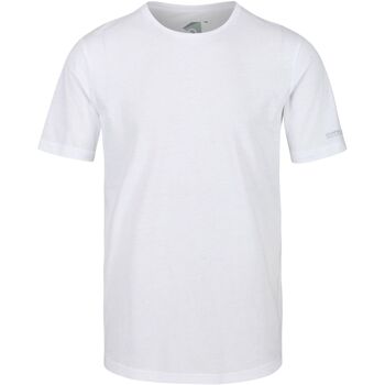 textil Hombre Camisetas manga larga Regatta Tait Blanco