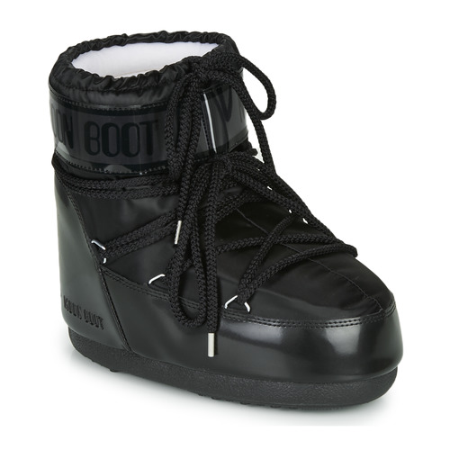 Zapatos Mujer Botas de nieve Moon Boot MOON BOOT CLASSIC LOW GLANCE Negro