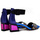 Zapatos Mujer Sandalias Exé Shoes SANDALIA TACÓN LUISA-212 BLUE AZUL
