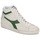 Zapatos Zapatillas altas Diadora GAME L HIGH WAXED Blanco / Verde