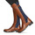 Zapatos Mujer Botas urbanas Caprice 25504-387 Cognac / Azul