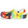 Zapatos Mujer Zuecos (Clogs) Crocs CLASSIC TIE DYE GRAPHIC CLOG Multicolor