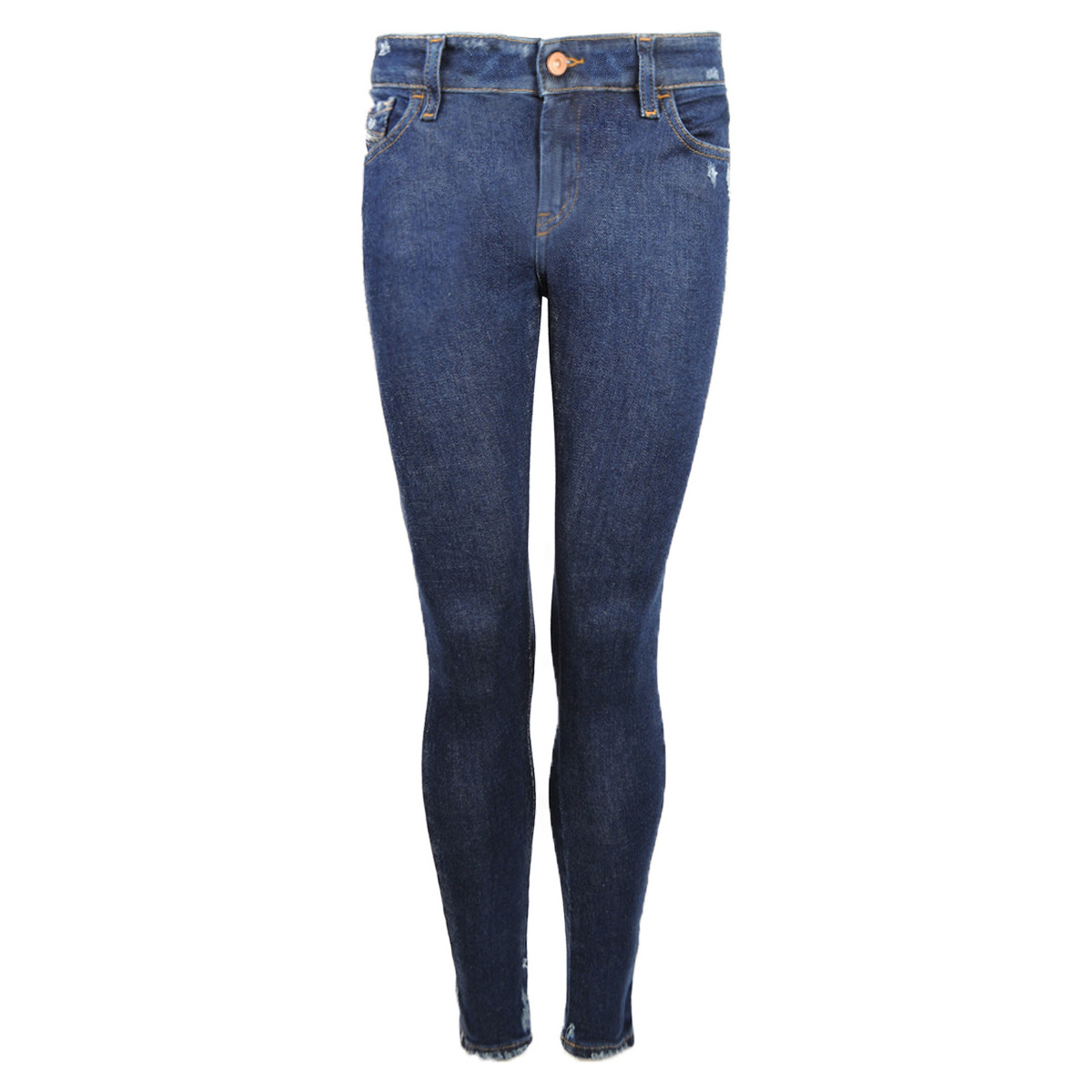 textil Mujer Pantalones con 5 bolsillos Diesel 00SXJM-084ZA / Slandy Azul