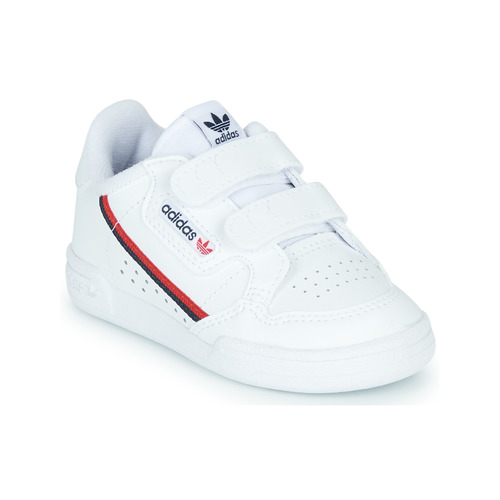 Zapatos Niños Zapatillas bajas adidas Originals CONTINENTAL 80 CF I Blanco