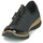 Zapatos Mujer Derbie Rieker N3268-01 Azul / Negro