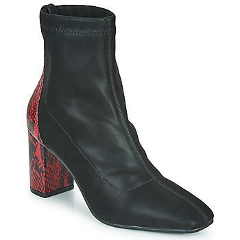 Zapatos Mujer Botines Gioseppo EGELN Negro / Rojo