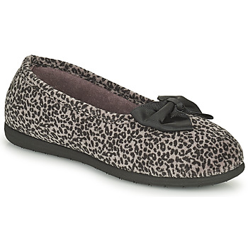 Zapatos Mujer Pantuflas Isotoner 97261 Leopardo