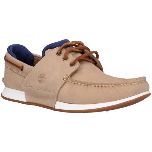 Zapatos Hombre Zapatos náuticos Timberland A242T HEGERS Beige