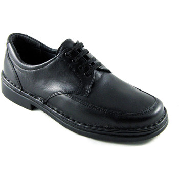 Zapatos Hombre Derbie Calzafarma Zapato farmacia cordones hombre ancho es negro