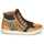 Zapatos Mujer Zapatillas altas Pataugas JULIA/PO F4F Cognac / Leopardo
