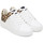 Zapatos Mujer Deportivas Moda Ed Hardy Wild low top white leopard Blanco