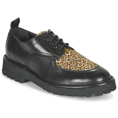 Zapatos Mujer Derbie Kenzo K MOUNT Negro / Leopardo