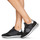 Zapatos Mujer Zapatillas bajas Philippe Model TROPEZ X BASIC Negro / Plateado