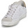 Zapatos Mujer Zapatillas bajas Philippe Model PARIS X VEAU CROCO Blanco / Oro