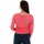 textil Mujer Jerséis Vero Moda 10223714 VMLINA LS V-NECK BLOUSE BOOSTER TEA ROSE Rosa