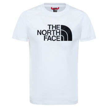 textil Niño Camisetas manga corta The North Face EASY TEE Blanco