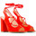 Zapatos Mujer Sandalias Made In Italia - linda Rojo