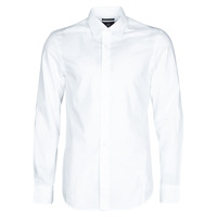 textil Hombre Camisas manga larga G-Star Raw DRESSED SUPER SLIM SHIRT LS Blanco