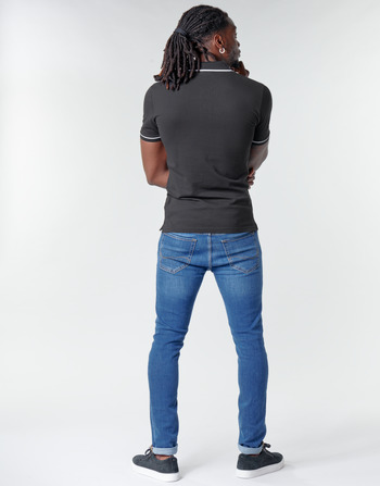Calvin Klein Jeans TIPPING SLIM POLO Negro