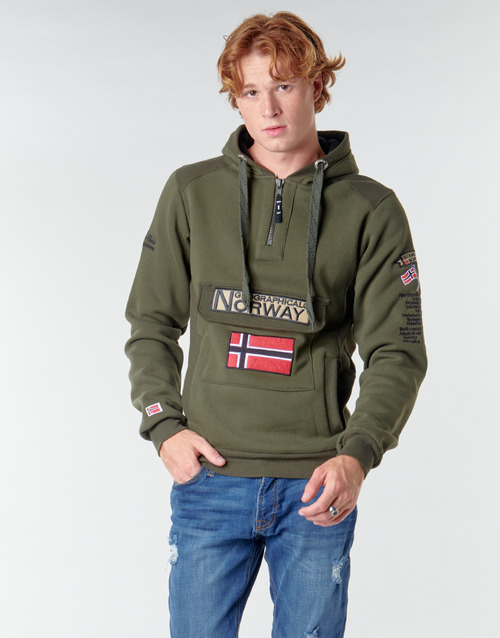 Geographical Norway Hombre Sudadera con capucha con bolsillo en el