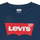 textil Niño Camisetas manga larga Levi's BATWING TEE LS Azul