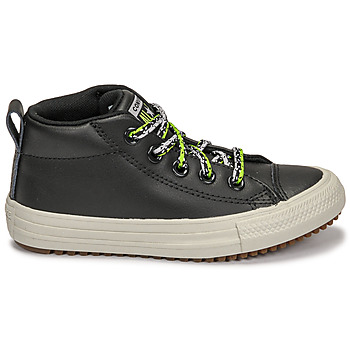 Converse CHUCK TAYLOR ALL STAR STREET BOOT DOUBLE LACE LEATHER MID Negro