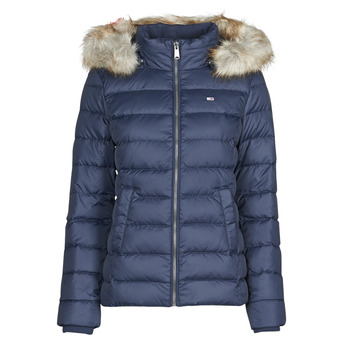 textil Mujer Plumas Tommy Jeans TJW BASIC HOODED DOWN JACKET Marino